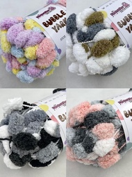 Benang rajut bubble yarn polyester