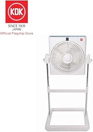 KDK SC30H Gray Standing Box Fan with Remote Control