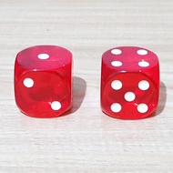 25MM TRANSPARENT DICE 6 SIDES DICE BOARD GAME DAMAGE COUNTER POKEMON CODE 789