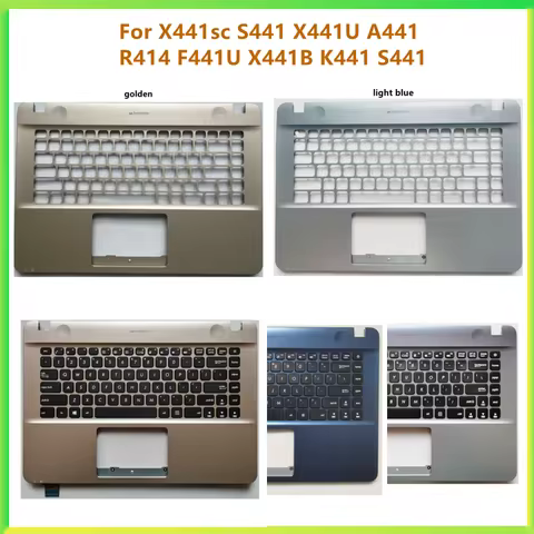 New Laptop Top Case Palmrest Upper Cover Case With keyboard For ASUS X441sc S441 X441U A441 R414 F44