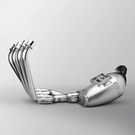 Underbody Full Exhaust System Motorcycle Exhaust For CB650F CBR650R CB650R CBR650F Modify Front Link