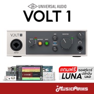 Universal Audio Volt 1 ออดิโออินเตอร์เฟส Audio Interface แถมฟรี Luna & Plugins รับประกันศูนย์ Music 