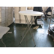 X Shape Height80cm Round Table Round Table Legs Foldable Small Diameter Bar Table110cm Round Elevate