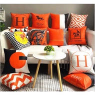 Hermes Luxury Modern Sofa Pillow Cover 45cm x 45cm