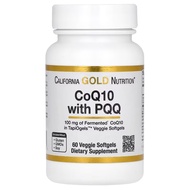 🇯🇵【Direct from Japan】California Gold Nutrition, CoQ10 with PQQ, Ubiquinone USP