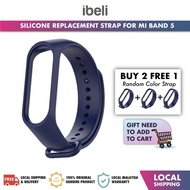 [Buy 2 Free 1] Colourful Silicone Replacement Strap for Xiaomi Mi Band 6 / Miband 5 /  Mi Band 4 and