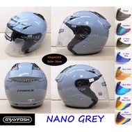 GRAYFOSH JF3 Helmet -  NANO GREY ( Size : L ) XDOT TSR KYT ARC BELL BKP MAGNUM SGV SHOIE MS88