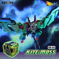 52TOYS BEASTBOX BB-50 KITE-MOSS with Bonus Mecha Deformation Action Figure Portable Model