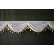 Thin fabric curtains Background Wedding props cotton fabric curtains stage background tops Wedding p