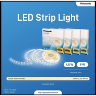 Panasonic 9w LED STRIP - 3000k & 4000k - 5meter Color