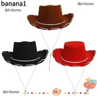 BANA Cowgirl Hat, Cosplay Costume Performance Cowboy Hat, Funny Prop Dress-up Cowboy Accessory Adjus