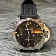 PANERAI PAM00359 Luminor 44mm 沛納海 三明治面盤 黑色 不鏽鋼 機械錶 自動錶 男錶 手錶 腕 護橋