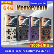 R35Plus Retro Video Game Console 64G 30,000+ Games Handheld Game Console Linux System for   PS1,A
