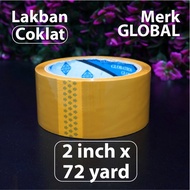 Brown Duct Tape 2 inch x 72 yards - Global Brand - Insulation Tape