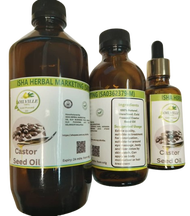 Castor oil EDIBLE -Cold Pressed in wood machine hexane free