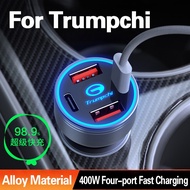 Car Phone Quick Charger For GAC Trumpchi 400W Type C USB PD QC3.0 Four-port Fast Charging for Trumpc