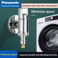 Universal Panasonic Haier Washing Machine Faucet Buckle Release Pipe Automatic Water Stop Valve Mini All Copper Small