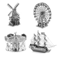 Handmade 3D Metal Puzzle DIY 3D Assembly Model Toy Building Puzzle 14 Year-old Girl Boy Adult