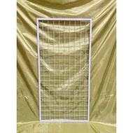 Wall frame,/ frame, display accessory rack, 50x100cm, white