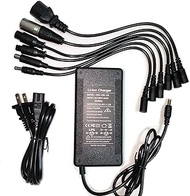 Certified 54.6V 2A Electric Charger (7 Plugs) Universal for 48V Battery - Compatible Rad Power, Lect