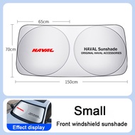 HAVAL Car Windshield Sun Shade Cover Visor Protector Interior Anti UV Sun Windscreen Folding Parasol
