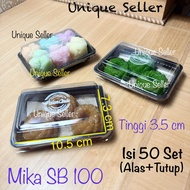 [contents 50] Mika SB 100 Size 10.5x7x3.5 cm Mika Cake/ SB100 Mika Cake Square Mini Brownies SB 100 