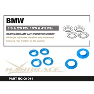 [HARDRACE] BMW 1'S 2'S F2x 3'S & 4'S F3x Rear Secondary Frame Vibration Absorption Plug-In Q1014