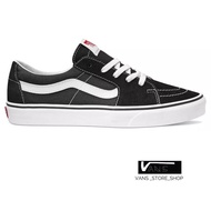 VANS SK8 LOW CLASSIC BLACK WHITE  (สินค้ามีประกันแท้)