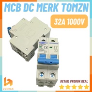 Tomzn MCB DC 2P 1000V 32A MCB for Solar Panel Solar MCB 32 Ampere 2 Pole 1KV