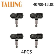 40700-1LL0C 4Pcs TPMS Tire Pressure Sensor for Nissan Patrol 14-16 For 13-18 Infiniti QX70/Q70 Y51 4