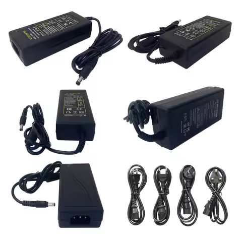 AC110V 220V To DC 5V 30W 40W Power Supply Adapter Charger 5A 6A 8A 10A Transformer LED Driver UK AU 