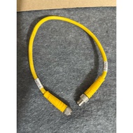 (Used) 30mm M8 male 3pin to M8 female 4pin connector