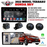 HONDA BRV 3D 360 BIRD VIEW + VIDEO RECORD + SKY NAVI CAR ANDROID PLAYER