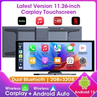 Vtopek 11.26" 8Core Android 13 Car Radio Multimedia Player Wireless CarPlay Android Auto Navigation 