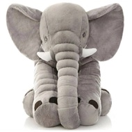 🔥Big offer🔥Terbesar size 60 cm Gajah Lembut Besar Anak Patung / Big Elephant Soft Doll