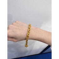Yours Jewel 916 Gold Sauh Love Bracelet