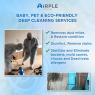 Highest 5 star rated Baby, Pet &amp; Eco- Friendly Deep Cleaning Services  - Airple Aircon