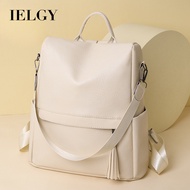 Ielgy Retro Backpack Anti-theft Backpack Large Capacity Casual Men Women Suitable Bag