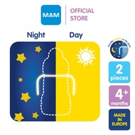 MAM Hold my Bottle Day & Night, Glow in the Dark Handle (Pack of 2) MAM Bottle