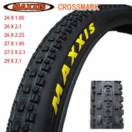 ℡☌ↂ1pc MAXXIS 26 CrossMark Tires MTB Tires 26X2.1 27.5X1.95 unfolded MTB Bicycle Tires 60TPI Anti-pu