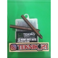 MATA TEKIRO PH3 SCREWDRIVER BIT TEKIRO PH2 BLUNT SCREWDRIVER BIT