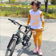 setelan anak perempuan olahraga sepeda Gowes babytery umur 6 7 8 tahun