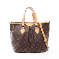 【二手】LOUIS VUITTONPalermo PM Monogram 兩用手提包 M40145 PVC塗層帆布皮革 Palermo PM 女士二手 A