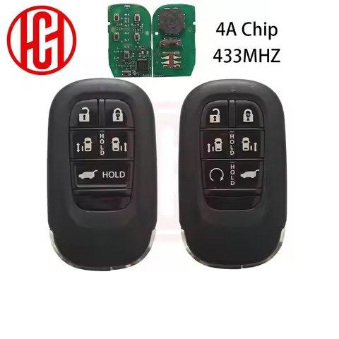 434MHz 4A Keyless Smart Remote Car Key for Honda Spada StepWgn Rp5 Rp8 for Odyssey Remote Car Key/Ke