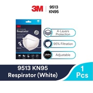 KN95 3M 9513 9501+ mask MEDICOS M99 Pro Respirator 5Ply ( black 1 pc )