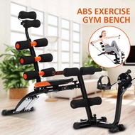 Warbase Exercise Bench 8 Sponge Sit Up Gym Fitness Machine ABS Six Pack Care Training With Exercise 