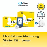 FreeStyle Libre 2  Starter Kit + 1 Sensor  [To be used with FSL2 Reader Only] |Blood/Flash Glucose M