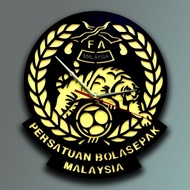 Jam Dinding Kelab Bola Sepak Malaysia FC Piala Malaysia Liga Malaysia