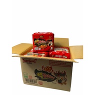 ❤ห้ามพลาด❤ SAMYANG มาม่าเกาหลี เผ็ดxคูณ2 Spicy สีแดง!! 140g 1แพค/จำนวน5ซอง  !!   KM9.3739[แนะนำ]