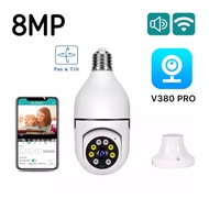 WiFi Camera Bulb Lamp V380 Pro Camera CCTV